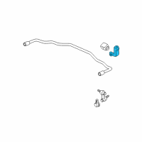 OEM 2007 Honda Element Holder, Stabilizer Bush Diagram - 52308-SCV-A90