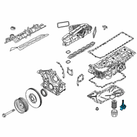 OEM 2017 BMW 330i xDrive Oil Levelling Sensor Diagram - 12-61-8-638-755