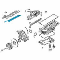 OEM 2017 BMW M760i xDrive Profile Seal, Cylinder Head Cover Diagram - 11-12-8-621-958