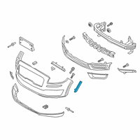 OEM 2018 Lincoln MKX Reflector Diagram - FA1Z-13A565-C