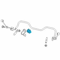 OEM Dodge Nitro BUSHING-STABILIZER Bar Diagram - 52125391AB