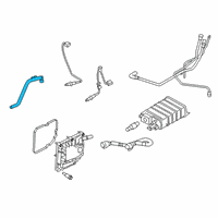 OEM 2019 Ford Ranger Tube Assembly Diagram - KB3Z-6758-A