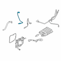 OEM 2022 Ford Ranger Upper Oxygen Sensor Diagram - KB3Z-9F472-A