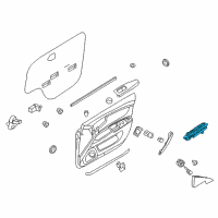 OEM 2010 Kia Optima Power Window Main Switch Assembly Diagram - 935702G710S8