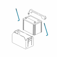 OEM Acura TLX Bolt, Battery Setting Diagram - 31513-SB2-000