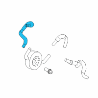 OEM 2018 Nissan Rogue Sport Hose-Water, Oil Cooler Diagram - 21306-4BB0A