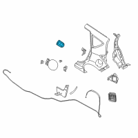 OEM Nissan Versa Note Base Filler Lid Diagram - G8120-3WCMA