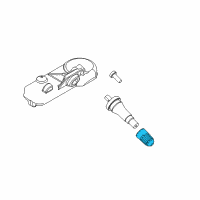 OEM 2019 Ford Transit-250 Valve Stem Cap Diagram - 9L3Z-1A163-A