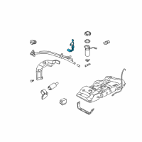 OEM 1997 Pontiac Trans Sport Fuel Tank Meter/Pump SENSOR KIT Diagram - 25319660