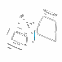 OEM 2001 Honda CR-V Stay Set Diagram - 04741-S10-010