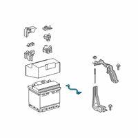 OEM 2021 Toyota RAV4 Vent Hose Diagram - 28885-F0030