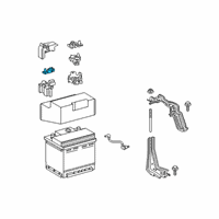 OEM 2001 Lexus RX300 Terminal, Battery Positive Diagram - 90982-05058