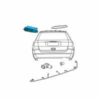 OEM Dodge Ram 1500 Module-Parking Assist Diagram - 56054095AC