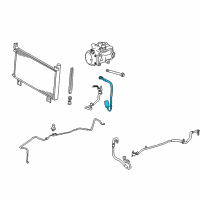 OEM 2015 Lexus RX450h Hose Sub-Assembly, DISCH Diagram - 88703-48191