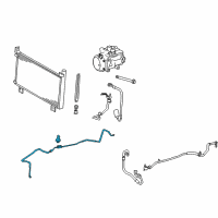 OEM 2014 Lexus RX450h Tube & Accessory Assembly Diagram - 88710-48520
