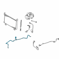 OEM 2011 Lexus RX450h Tube & Accessory Assembly Diagram - 88710-48520