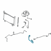 OEM 2011 Lexus RX450h Hose Sub-Assy, Suction Diagram - 88704-48160