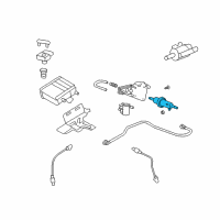 OEM GMC Yukon XL Vent Assembly Diagram - 23481275