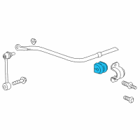 OEM 2016 Cadillac ATS Bushings Diagram - 20761163