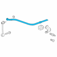 OEM 2018 Chevrolet Camaro Stabilizer Bar Diagram - 23465576