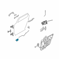 OEM 2009 Ford Taurus Handle, Inside Diagram - 8G1Z-5421818-A