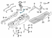 OEM Ford F-150 SENDER ASY - FUEL TANK Diagram - ML3Z-9A299-B