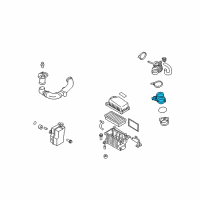 OEM 2006 Kia Spectra5 Sensor Assembly-Air Flow Diagram - 2816423700