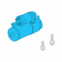 OEM 2006 Buick Terraza Starter Diagram - 89017761