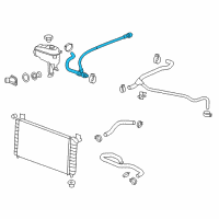 OEM 2014 Chevrolet Silverado 3500 HD Outlet Hose Diagram - 25806518