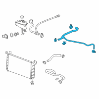 OEM 2014 Chevrolet Silverado 3500 HD Inlet Hose Diagram - 19257726