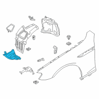 OEM 2016 BMW 650i xDrive Gran Coupe Cover, Bottom Right Diagram - 51-75-8-056-068