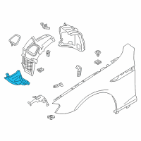 OEM 2016 BMW M6 Gran Coupe Cover, Bottom Right Diagram - 51-75-8-056-068