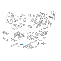 OEM Chevrolet Silverado Adjust Switch Diagram - 12451495