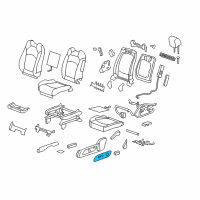 OEM 2010 Buick Enclave Plate Diagram - 25941782