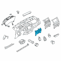 OEM 2019 Ford Ranger Dash Control Unit Diagram - KB3Z-19980-DA