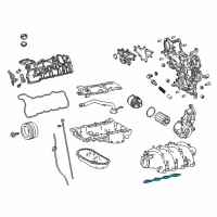 OEM 2019 Lexus RC F Gasket, Intake Manifold Diagram - 17177-38030