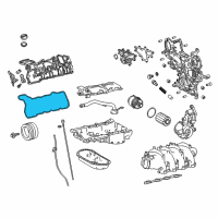 OEM Lexus RC F Gasket, Cylinder Head Diagram - 11214-38030