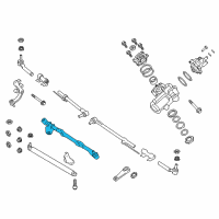 OEM 2021 Ford F-250 Super Duty Drag Link Diagram - HC3Z-3304-C