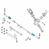 OEM Ford F-350 Super Duty Adjust Tube Diagram - 7C3Z-3281-D