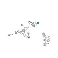 OEM Acura ZDX Nut, Self-Lock (16MM) Diagram - 90381-STX-A01