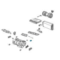 OEM BMW 530i Actuator For Ventilation Flap Diagram - 64-11-6-935-444