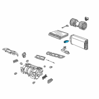 OEM BMW X5 Double Pipe With Expansion Valve Diagram - 64-22-9-150-686