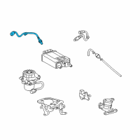 OEM 2010 Toyota 4Runner Front Oxygen Sensor Diagram - 89467-60050