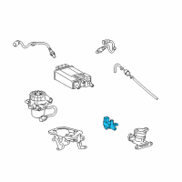 OEM 2012 Toyota Tacoma Air Switch Valve Diagram - 90910-AC001