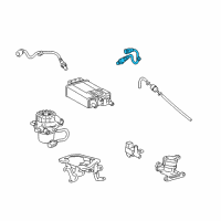 OEM 2014 Lexus LS600h Sensor, Oxygen Diagram - 89465-50200