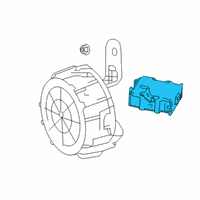 OEM 2022 Toyota Camry Module Diagram - 86572-33180