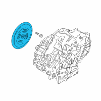 OEM 2019 Ford Fusion Clutch Assembly Diagram - DG9Z-7550-A