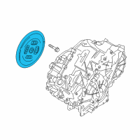 OEM 2019 Ford SSV Plug-In Hybrid Clutch Assembly Diagram - DG9Z-7550-A