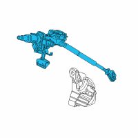 OEM 2013 Acura RDX Column Assembly, Steering Diagram - 53200-TX4-A12