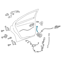 OEM 2015 Chevrolet Sonic Rod Diagram - 96940888